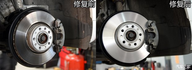 汽车刹车盘修复详细解析 解决刹车异响和抖动